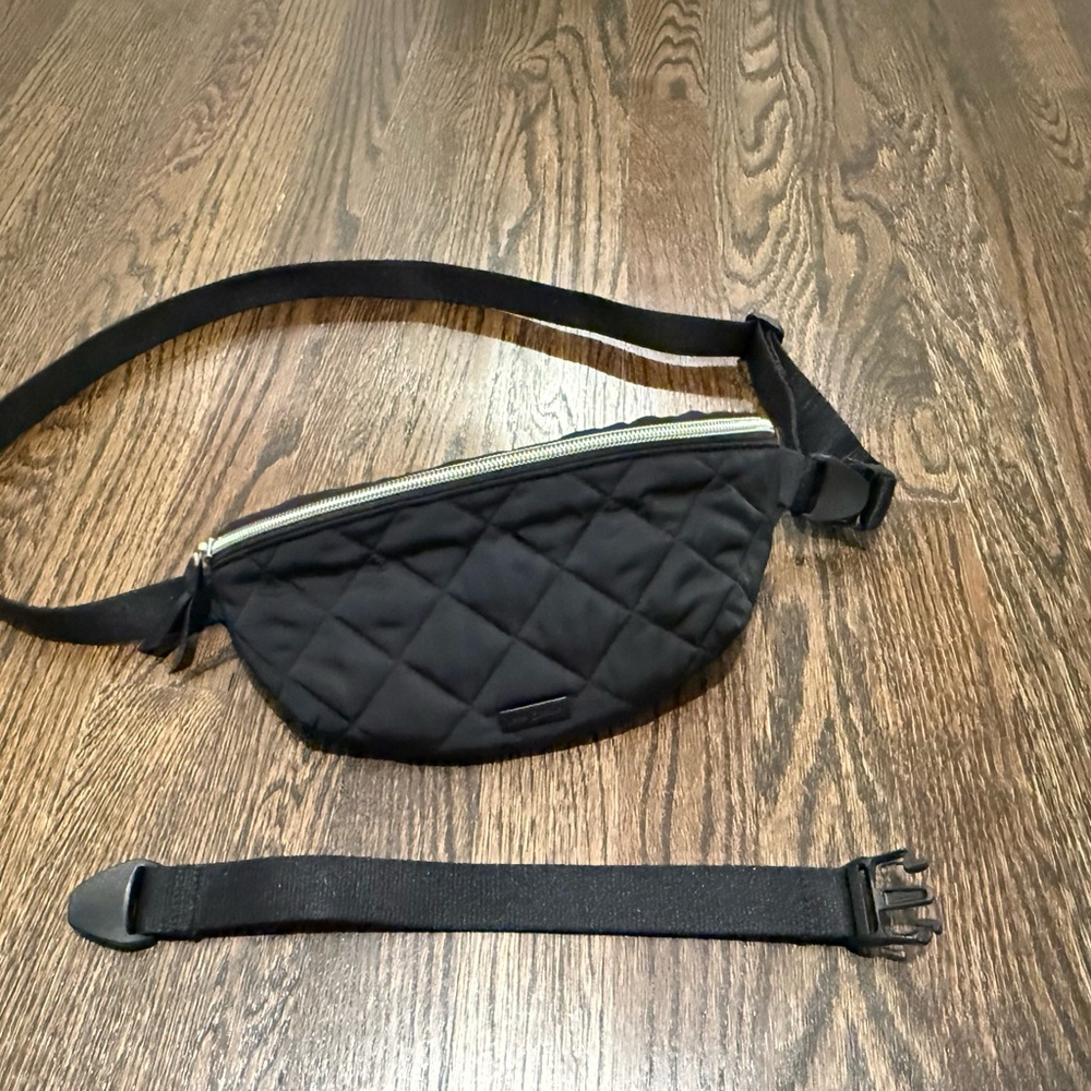 Vera Bradley Black Quilted Crossbody Bag